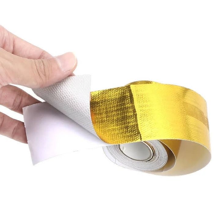 Fita térmica refletora autocolante proteção componentes motor