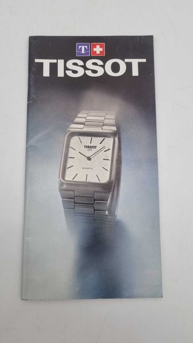 Folder reklama Tissot  1978 rok Vintage