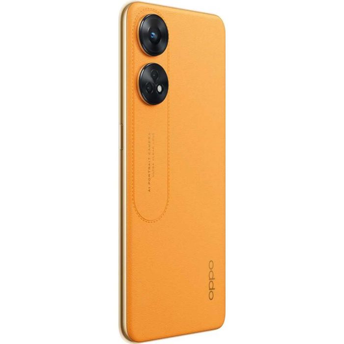 Смартфон Oppo Reno 8T 8/128GB Orange 6.43" AMOLED 90 Гц, MediaTek Helio G99, 100 МП, NFC, 5000 мА·год