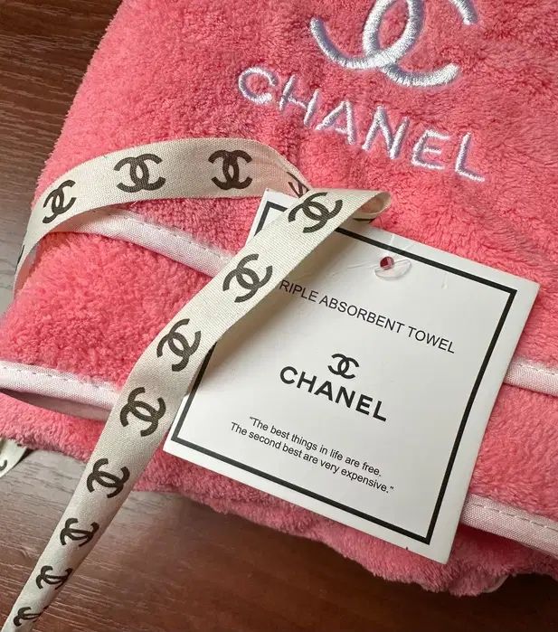 Komplet Ręczników Ręczniki CC różowe