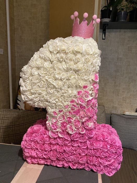 Продам цифра 1 один рік для фотозони дівчинка