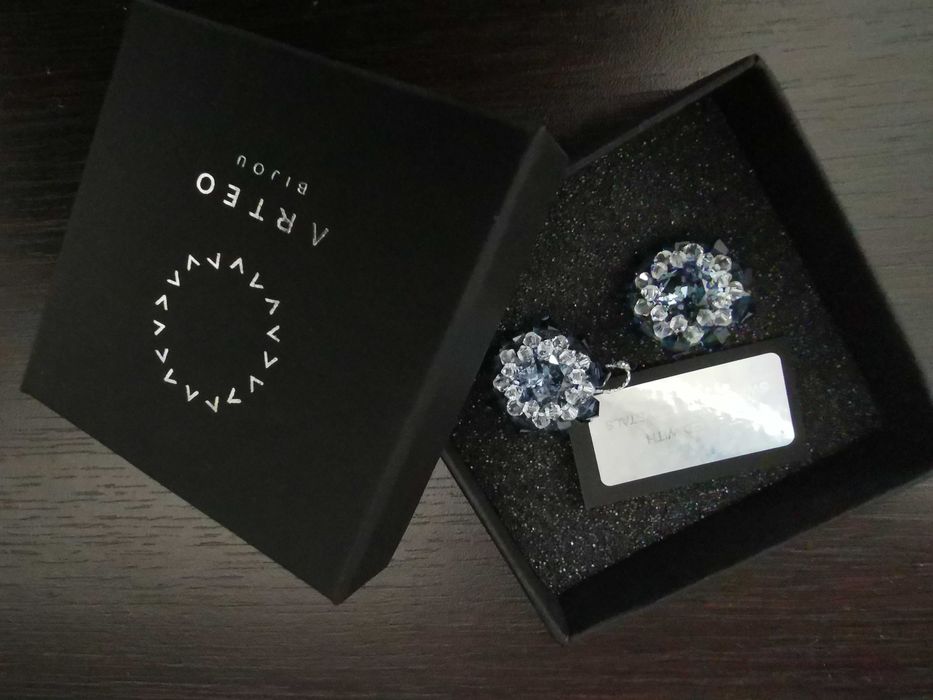 Kolczyki SWAROVSKI Denim Blue 1801