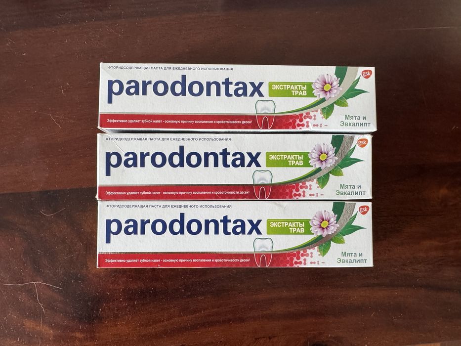 Parodontax herbal fresh 3 sztuki 50 ml pasta do zębów