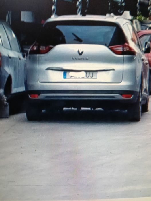 Renault Grande Scenic IV tampa mala 2016/2017/2018/2019/20/21/22/23/24