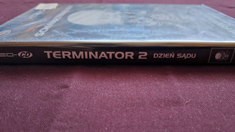 Terminator 2 VCD Wersja Rezyserska NOWE Folia