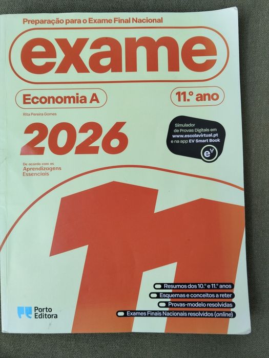 Preparação para o exame de economia A