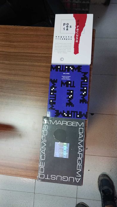 Haroldo e Augusto de Campos + Ana Cristina Cesar  -  27 livros