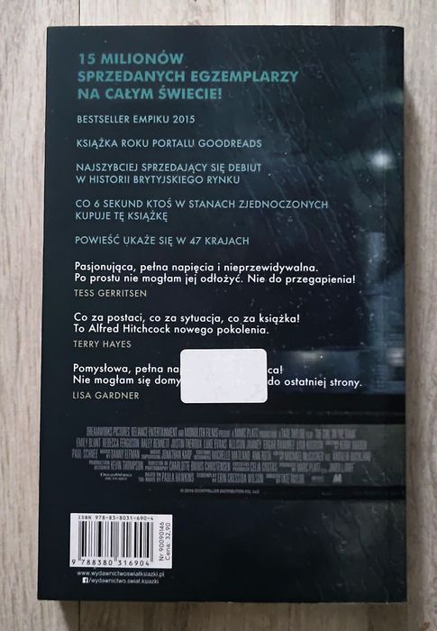 Książka Dziewczyna z pociągu