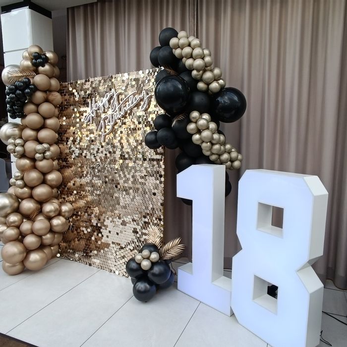 Dekoracje balonowe, ścianki,tło do zdjęć