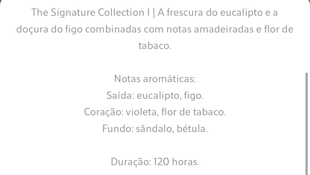 (2,5 KG) Vela Aromática SIGNATURE COLLECTION I Zara Home NOVO