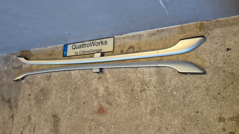 Barras Tejadilho Originais Audi A4 B5 Avant 8D Cinzentas Bom Estado