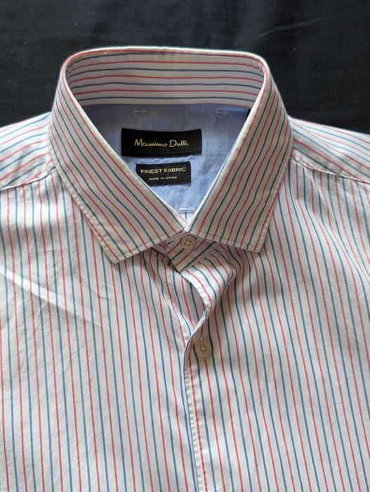 Koszula bawełniana męska Massimo Dutti