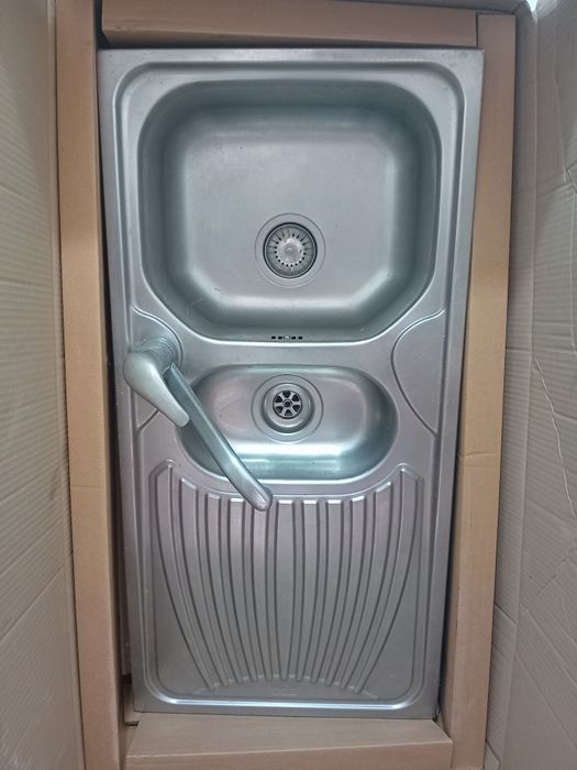 Lavatório duas cubas Inox