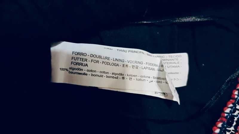 Zara top wielokolorowy roz.M