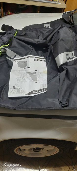 Avental resguardo de pernas para scooter