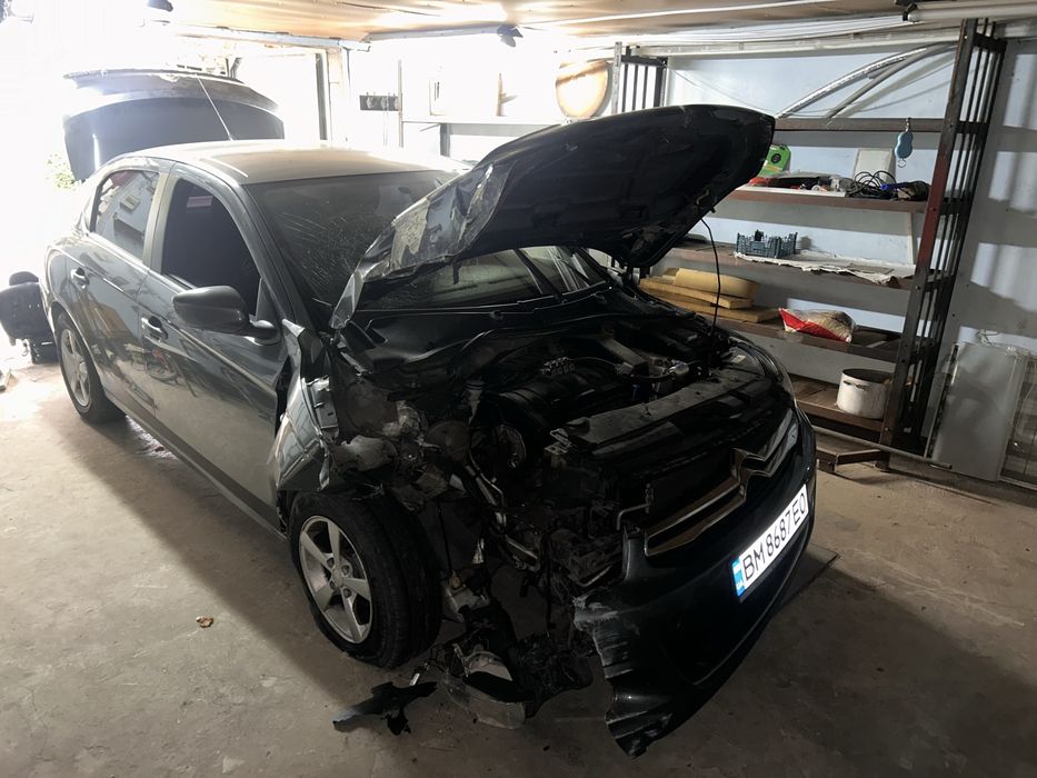 Citroen C-Elysee после дтп
