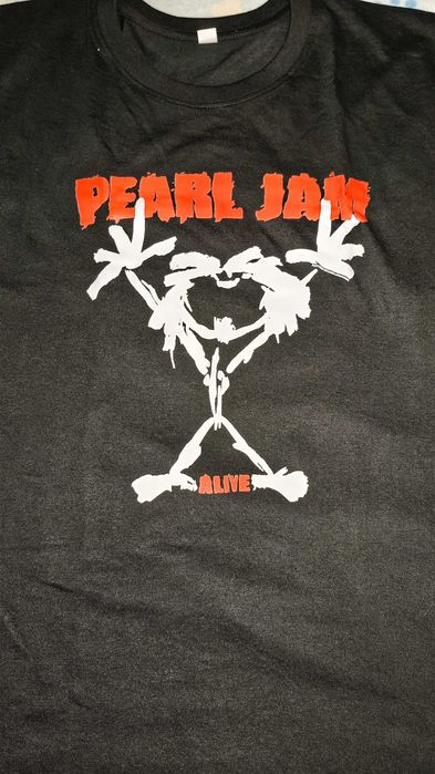 T-shirt Pearl Jam Alive Nova a estrear L e XL