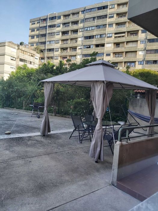 Tenda gazebo de jardim Naterial Oxis 3x3 m