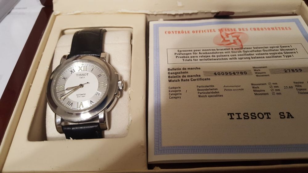 Relógio Tissot Automático