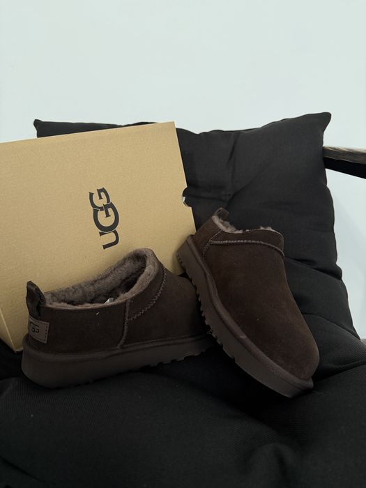 Замшеві капці UGG Classic Micro