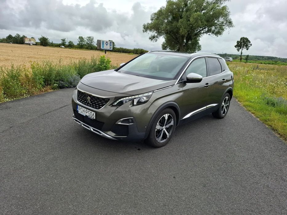 Peugeot 3008 GT 2.0 HDI fullLED kamery 360 Fokal Masaże Pamięć fotela gniazdko 230V
