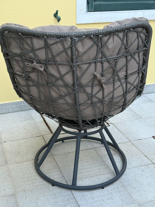 Cadeira Poltrona Relax Metal Homa