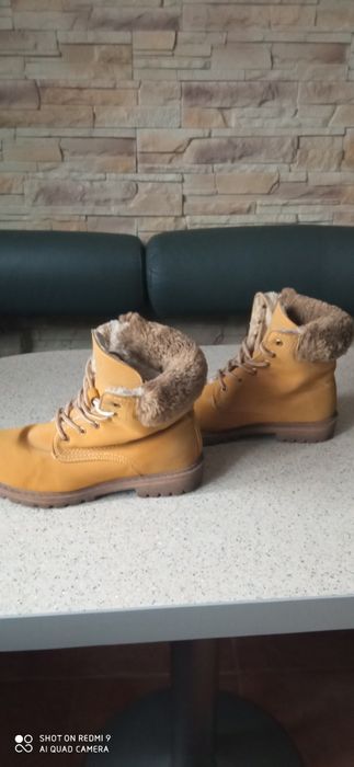 Buty miodowe musztardowe rozmiar 38