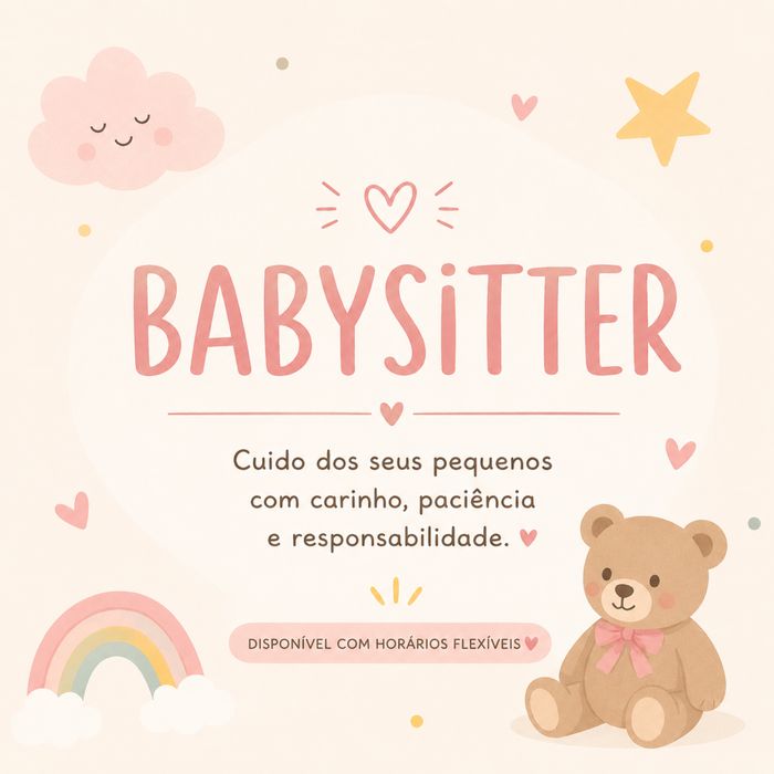 Ama/ Babysitter responsável