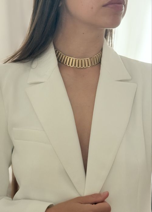 Вінтажний чокер NAPIER, Vintage Gold-Tone Collar USA | 1970-80 роки