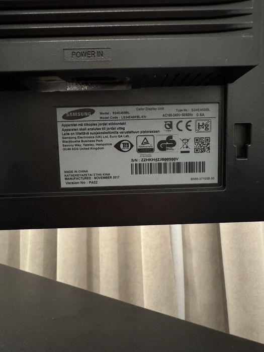 Монітор Samsung S24E450