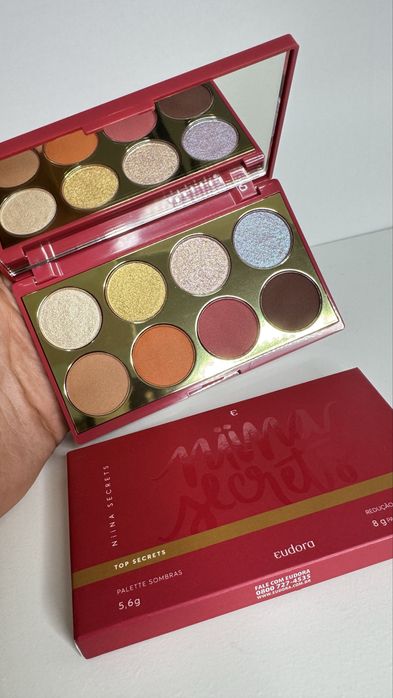 Paleta de sombras Niina secrets na cor top secrets
