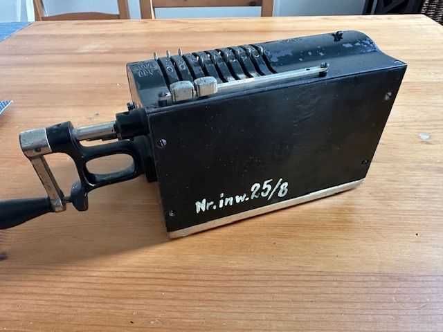 Unikalny arytmometr LIPSIA z 1924 roku