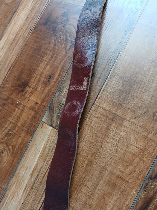 Кожаный ремень Dolce & Gabbana.