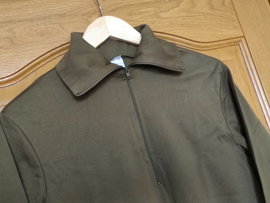 Чоловічий гольф з бавовни подовжений р.48 олива 100% cotton