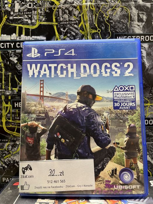 WATCH DOGS 2 | PS4/PS5 | Sklep | Kraków | Wysyłka | Wymiana