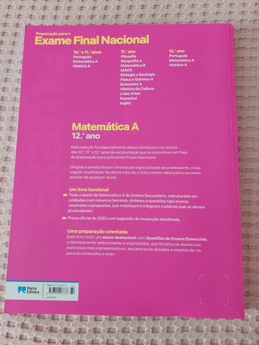 Livro de Preparação Exame Nacional Matemática A