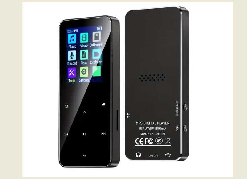MP3 цифровий музичний плеєр BLUETOOTH 5,0 запис звуку