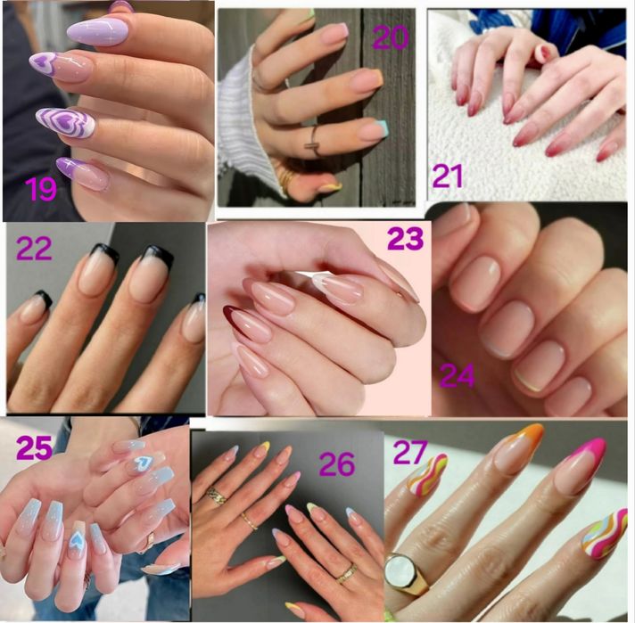 ‼️Розпродаж накладних нігтів: коротких(s-xs),довгих,середньої довжини