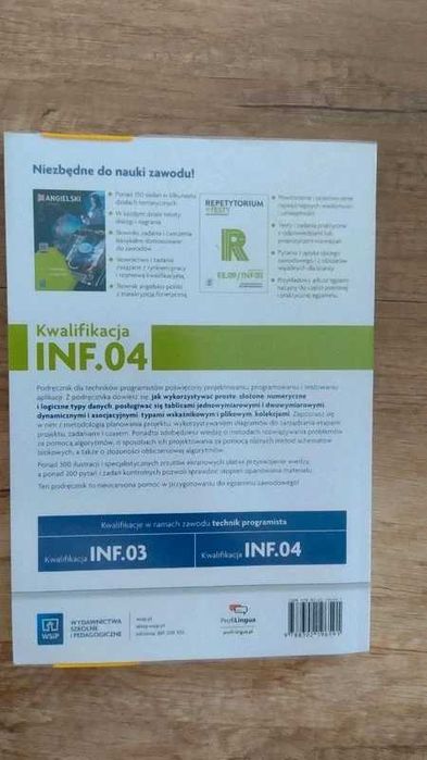 Projektowanie, programowanie i testowanie aplikacji INF.04 WSiP
