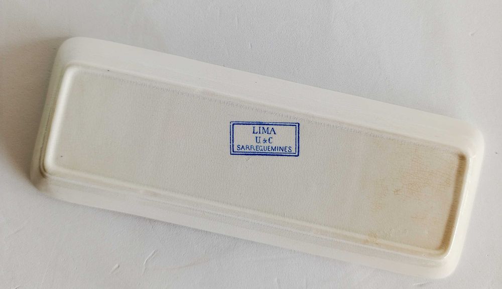 Saboneteira em Faiança Sarreguemines