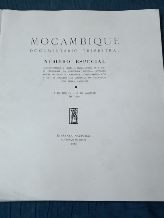 Livro Moçambique de 1939 , número especial