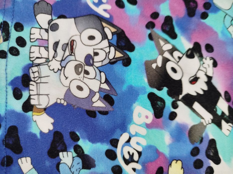 Spodenki 134 BLUEY I BINGO szczupłe