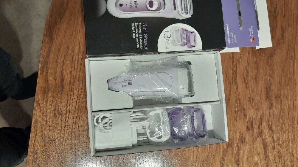 Golarka Damska Braun nowa