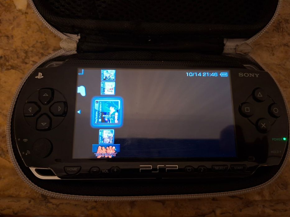 PSP desbloqueada pronta a jogar