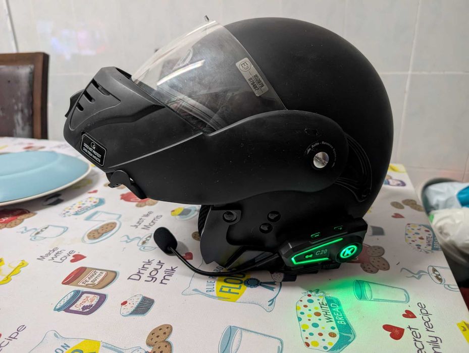 Capacete modular F16 bluetooth