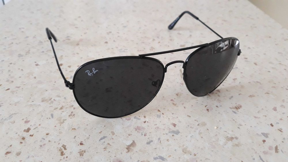 okulary słoneczne Rey-Ban aviator black
