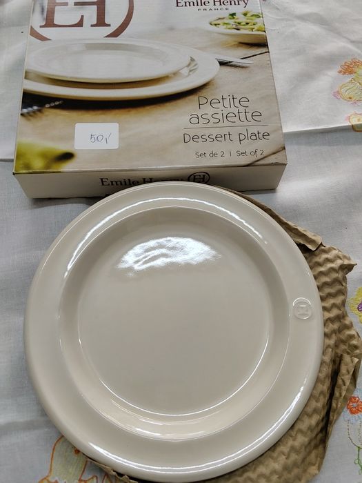 talerze deserowe 6 sztuk