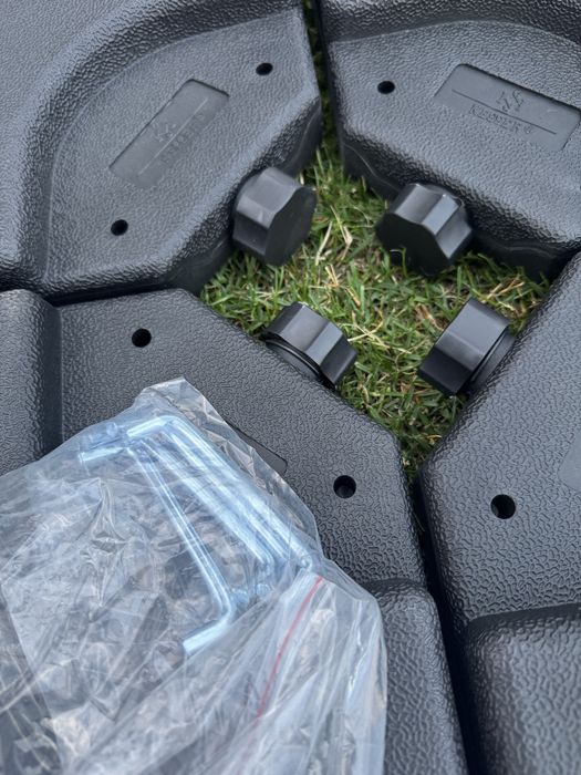 Nowy Solidny Stojak Podstawa Do Parasola Kesser 4 - Częściowy +Uchwyty