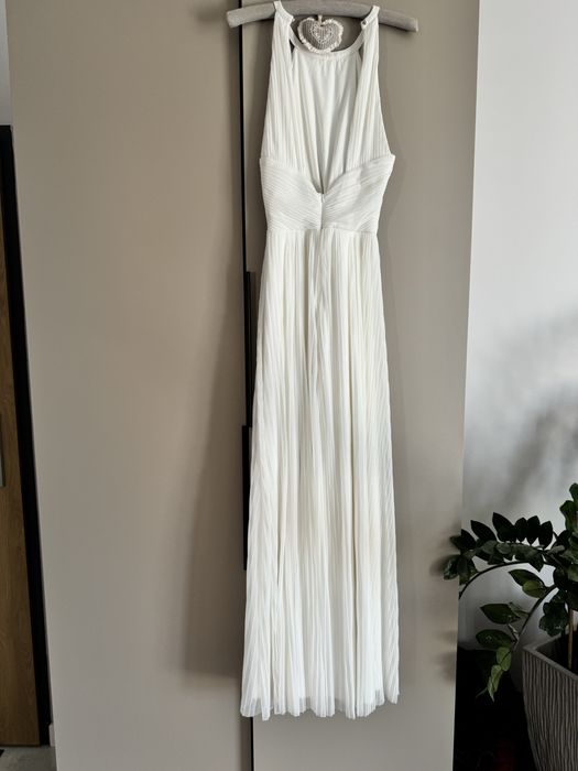 Suknia ślubna biała długa