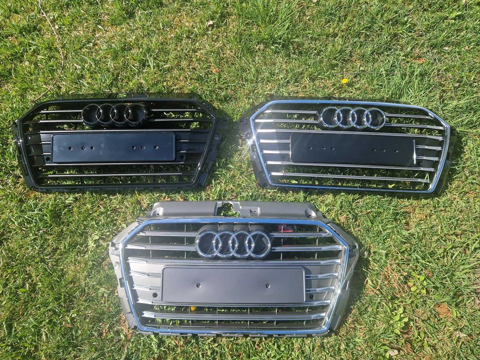 Решетка радиатора в стиле S-Line на Audi A3 8V 2016-2020г ауди а3